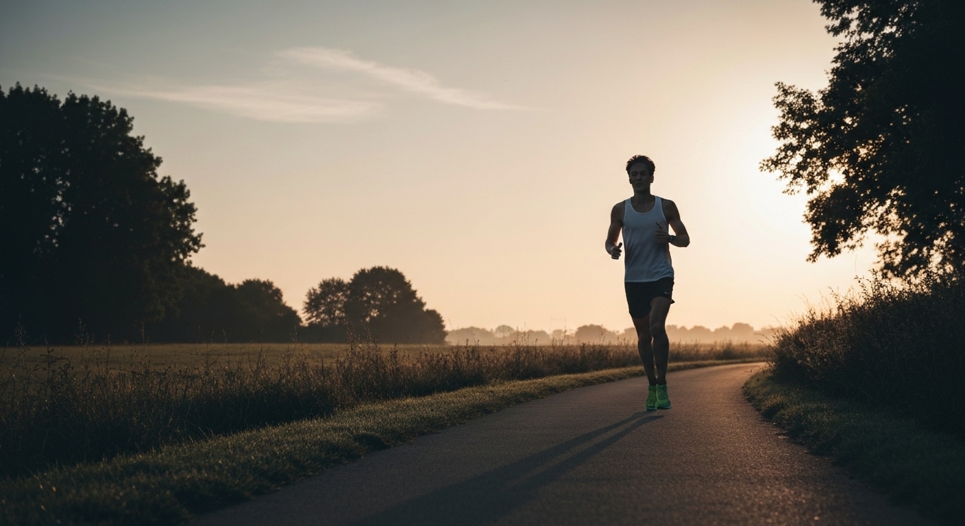 Atleta En Fase De Tapering Para Competición