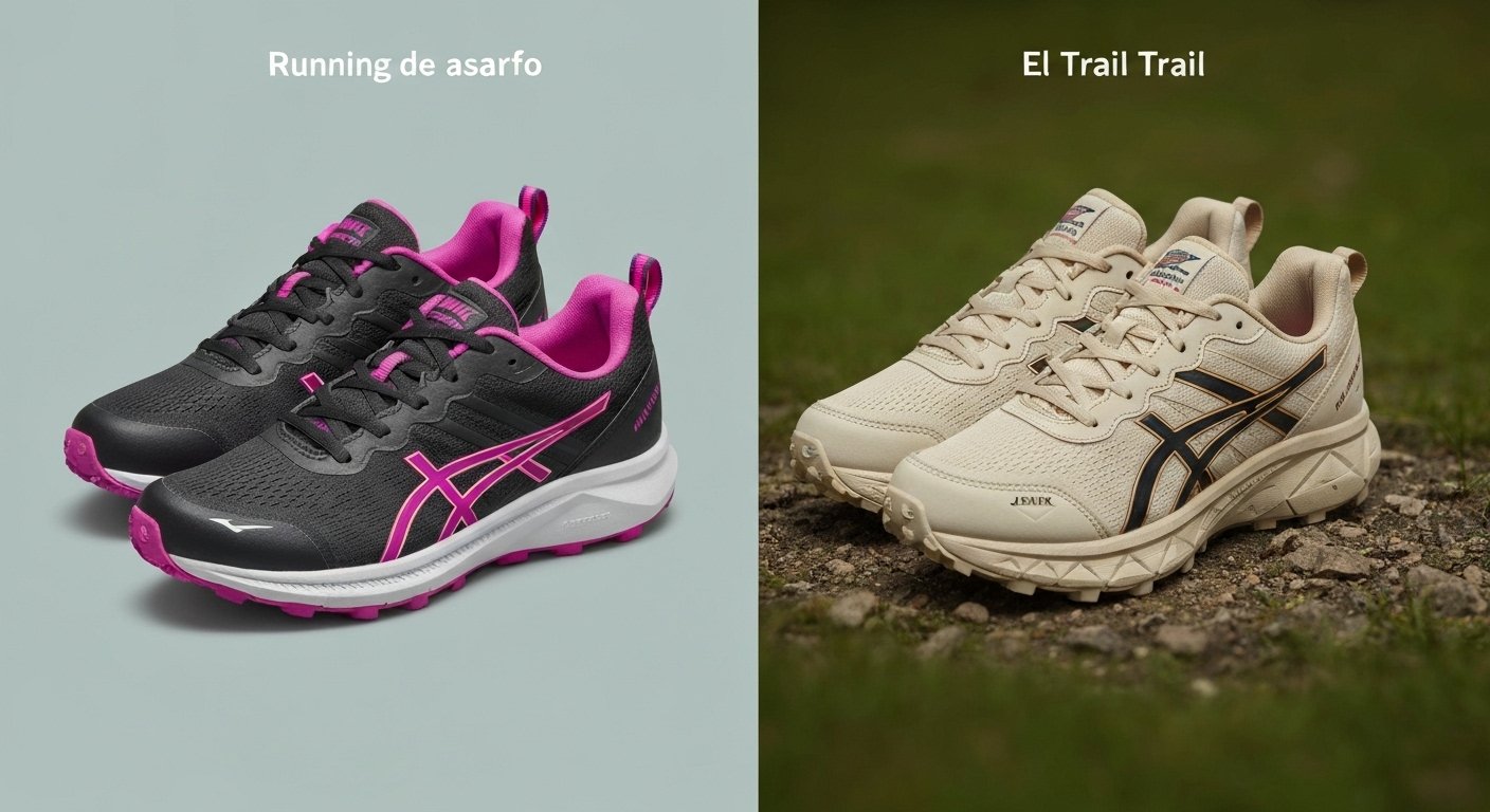 Zapatillas: clave en la diferencia entre running y trail running