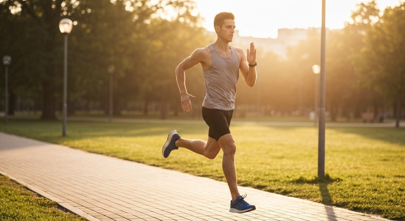 Corredor Eficiente con Técnicas para aumentar la cadencia de carrera