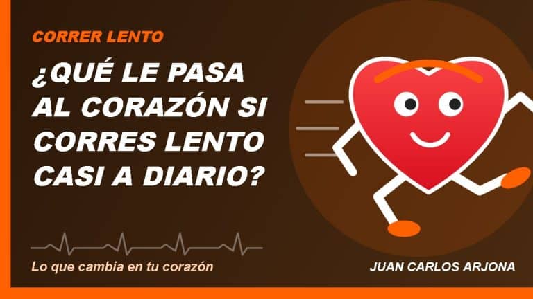 Qué le pasa al corazón si corres lento casi a diario
